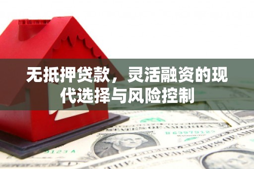 国姓无抵押贷款，灵活融资的现代选择与风险控制