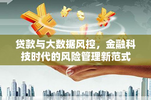 国姓贷款与大数据风控，金融科技时代的风险管理新范式