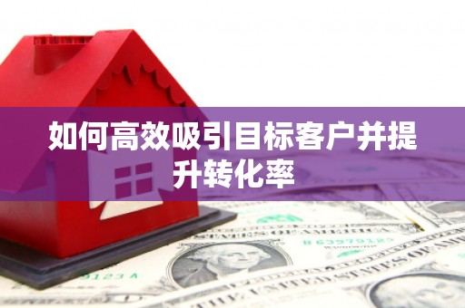 国姓如何高效吸引目标客户并提升转化率