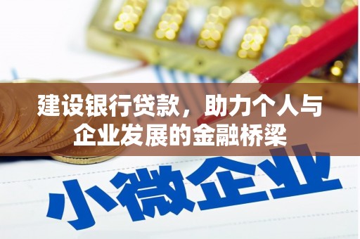 国姓建设银行贷款，助力个人与企业发展的金融桥梁