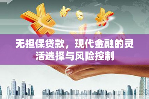 国姓无担保贷款，现代金融的灵活选择与风险控制