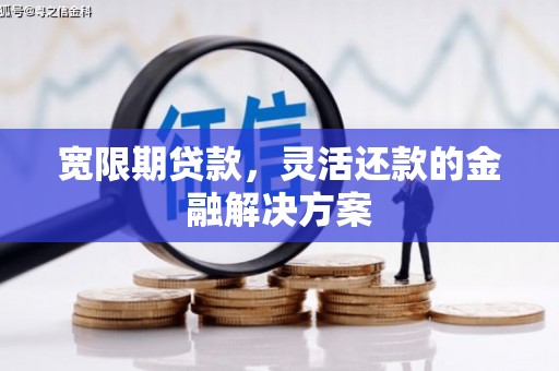 国姓宽限期贷款，灵活还款的金融解决方案