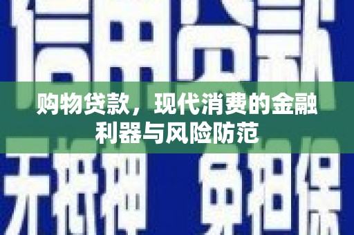 国姓购物贷款，现代消费的金融利器与风险防范