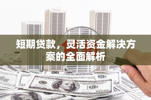 国姓短期贷款，灵活资金解决方案的全面解析