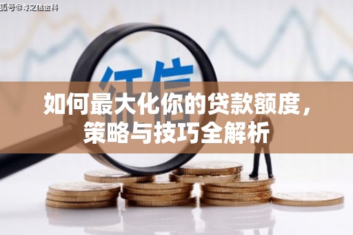 国姓如何最大化你的贷款额度，策略与技巧全解析