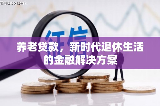 国姓养老贷款，新时代退休生活的金融解决方案