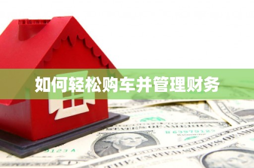 国姓如何轻松购车并管理财务