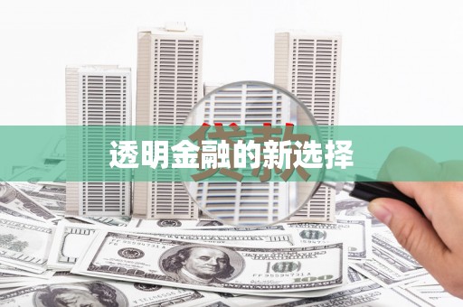 国姓透明金融的新选择